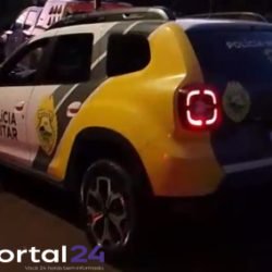 Assalto à residência de ex-vereador termina com troca de tiros e cerco policial em Campo Mourão