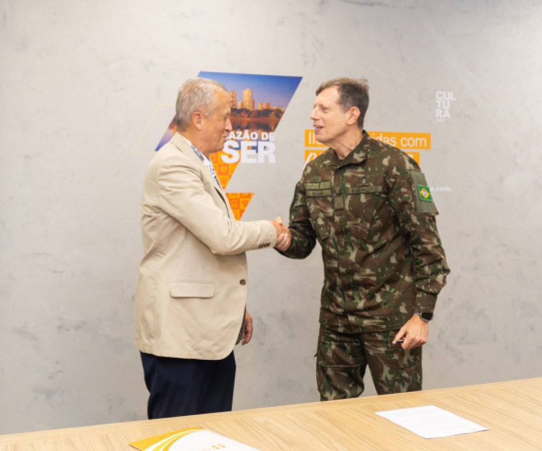 Copel e Exército firmam parceria para economizar energia elétrica em 25 organizações militares