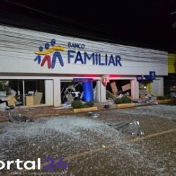 Ataque simultâneo a bancos assusta moradores em Santa Rita
