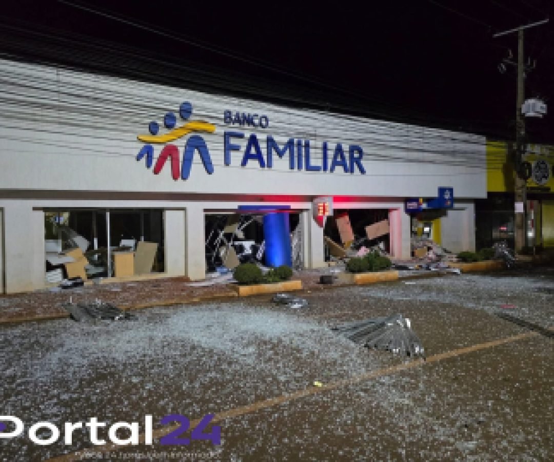 Ataque simultâneo a bancos assusta moradores em Santa Rita