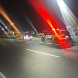 Atropelamento deixa homem ferido na PR-317