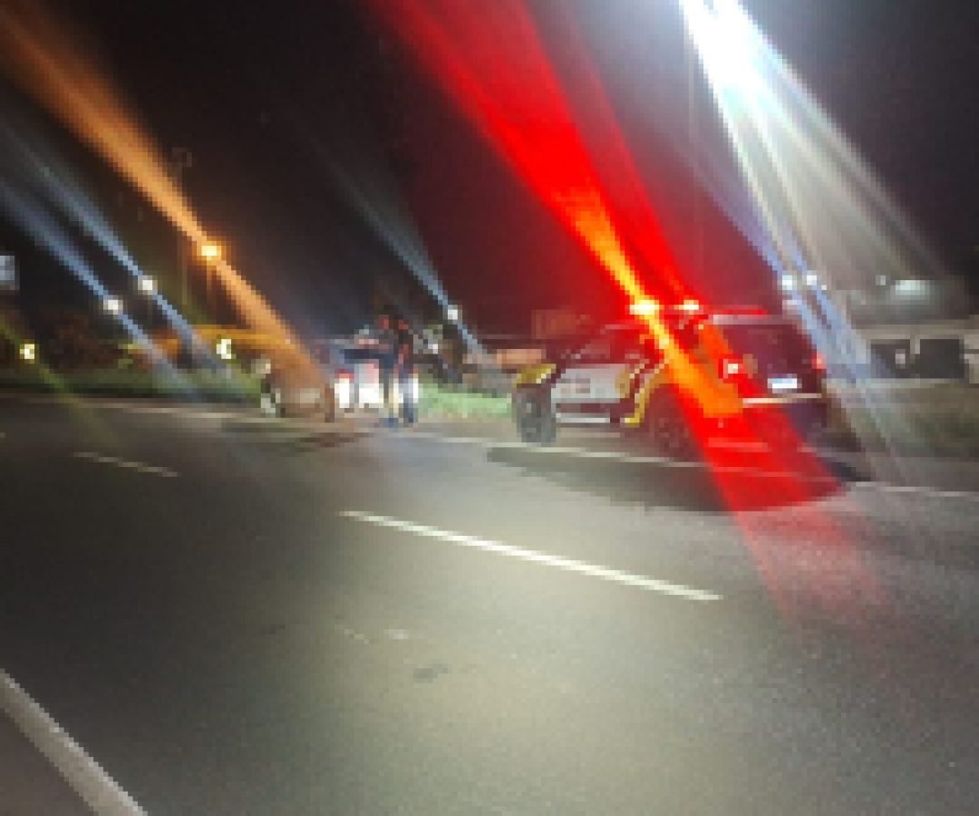 Atropelamento deixa homem ferido na PR-317