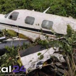 Avião com destino a Curitiba cai em Santa Catarina e deixa duas pessoas gravemente feridas
