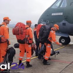 Bombeiros do Paraná integram missão brasileira e seguem para área atingida por terremoto na Venezuela
