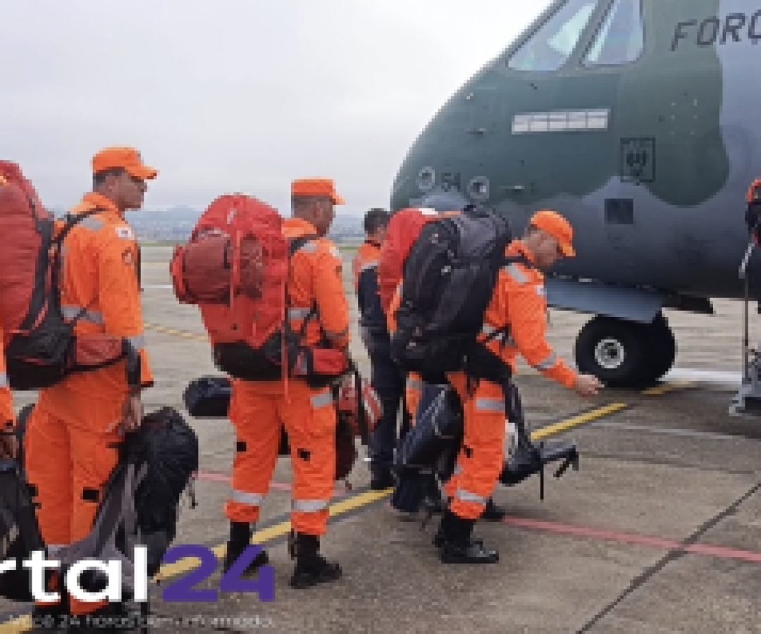 Bombeiros do Paraná integram missão brasileira e seguem para área atingida por terremoto na Venezuela