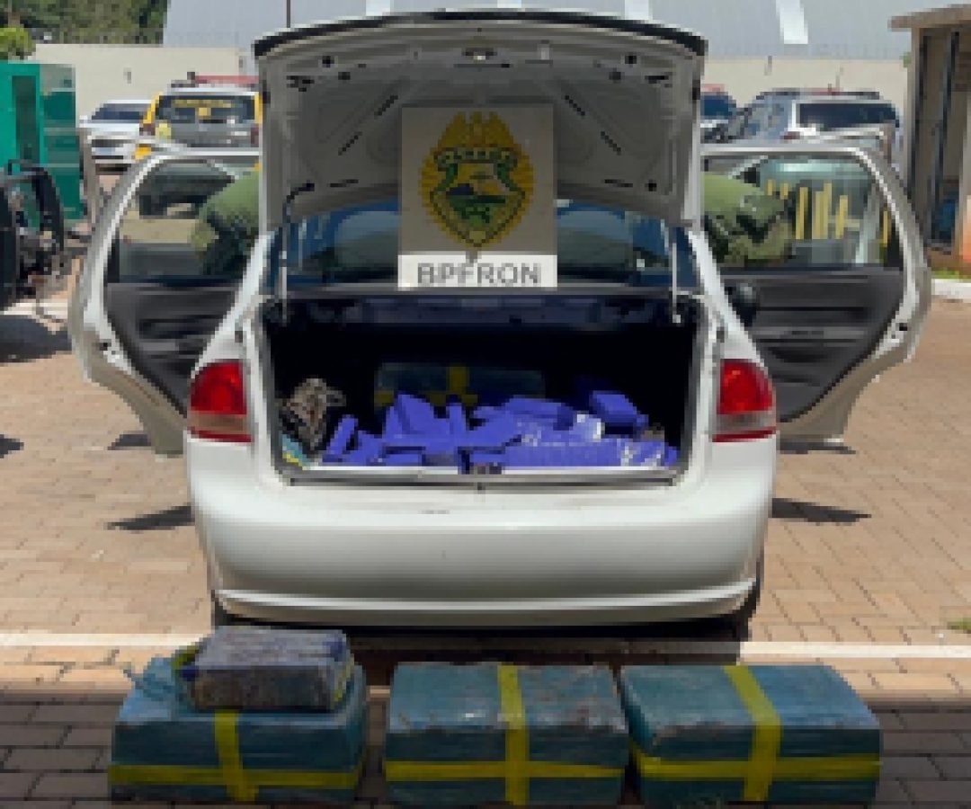 BPFron apreende 175kg de maconha em Cascavel