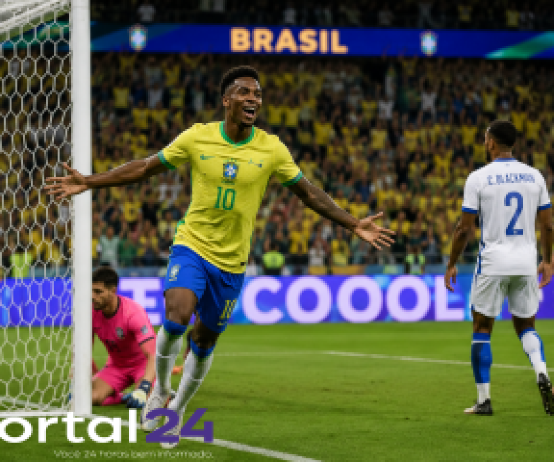 Brasil goleia Panamá em amistoso e encerra preparação no país para a Copa do Mundo