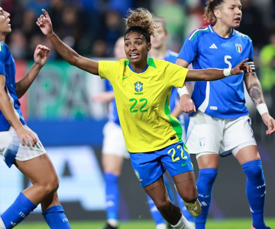 Brasil mantém hegemonia contra a Itália com vitória por 1 a 0