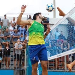TV Paraná Turismo transmite desafio Brasil x Argentina de Futevôlei no domingo
