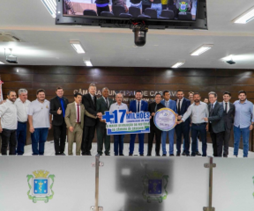​Câmara de Cascavel realiza maior devolução de recursos de sua história