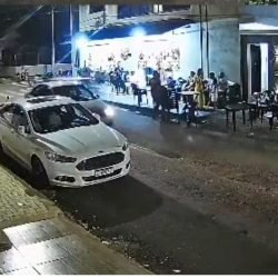 Câmera de segurança flagra momento de atropelamento que terminou com uma morte em Palotina