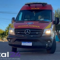 CÂMERA DE SEGURANÇA MOSTRA MOMENTO DE ATROPELAMENTO DE IDOSA NO BAIRRO BRASÍLIA, EM CASCAVEL