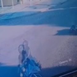 Câmera mostra acidente no Santa Cruz