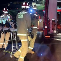 Caminhonete capota na BR-467 em Cascavel