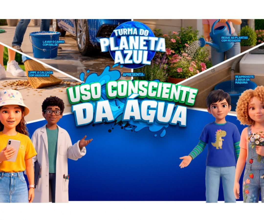 Em nova campanha, Sanepar reforça importância do uso consciente de água 