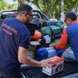 Corrente do bem: Rio Bonito do Iguaçu recebe apoio de servidores do Rio Grande do Sul