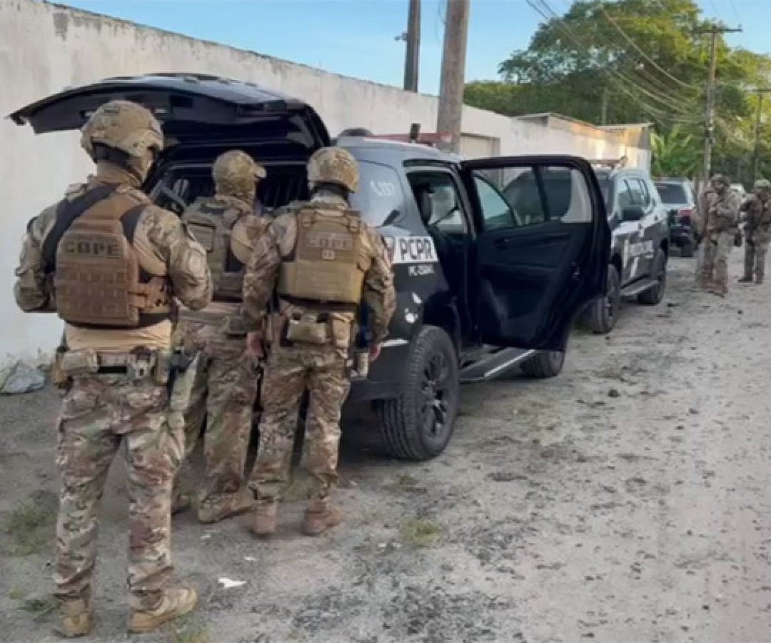 Polícia Civil do Paraná prende um dos criminosos mais procurados do Brasil