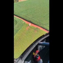 Helicóptero da PMPR localiza em Cascavel suspeitos de latrocínio em Santa Catarina