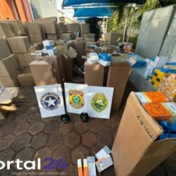 Carga avaliada em R$ 10 milhões em celulares é interceptada pela Polícia Federal na BR-369