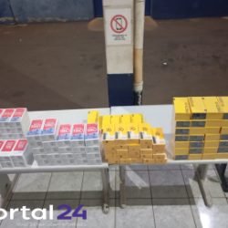 Carro vindo de Foz é abordado e 111 celulares são apreendidos pela ROCAM em Cascavel