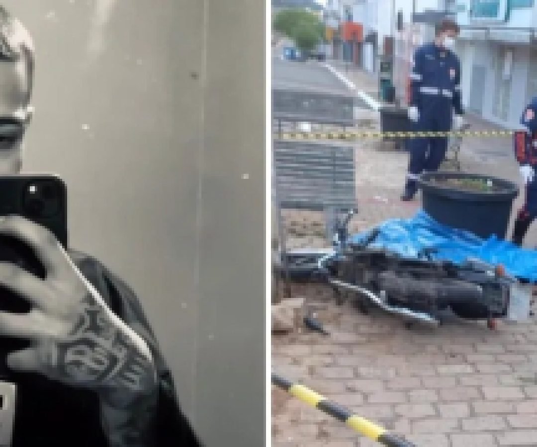 Casal morre após colisão de motocicleta contra poste em Castro