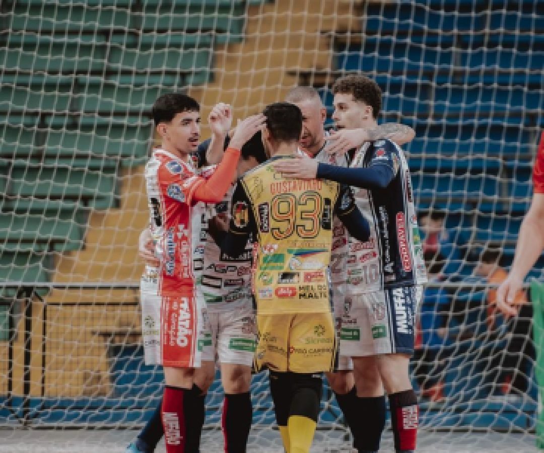 Cascavel Futsal domina o Paraná Clube e conquista grande vitória fora de casa pela Série Ouro