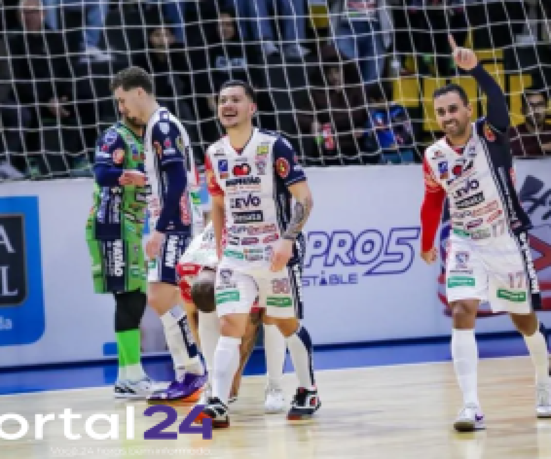 Cascavel Futsal goleia o São José por 4 a 1 e conquista mais três pontos na Liga Nacional