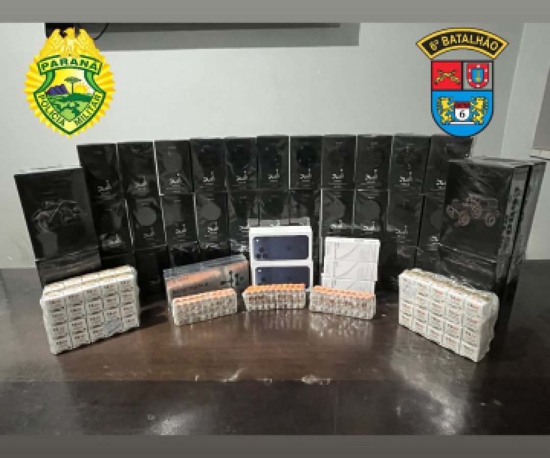 Choque encontra contrabando dentro de duto de ar-condicionado