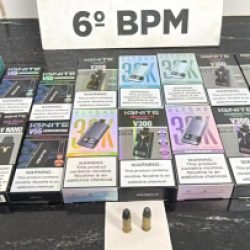 Choque prende homem com vapers e munições no Cascavel Velho