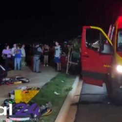 Ciclista morre após atropelamento na Avenida João Batista Salvadori em Campo Mourão