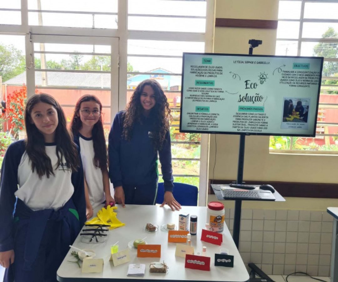 Estudantes de colégio de Campo Largo desenvolvem projetos sustentáveis