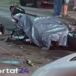 Colisão entre motocicletas deixa um morto e dois feridos em Guarapuava