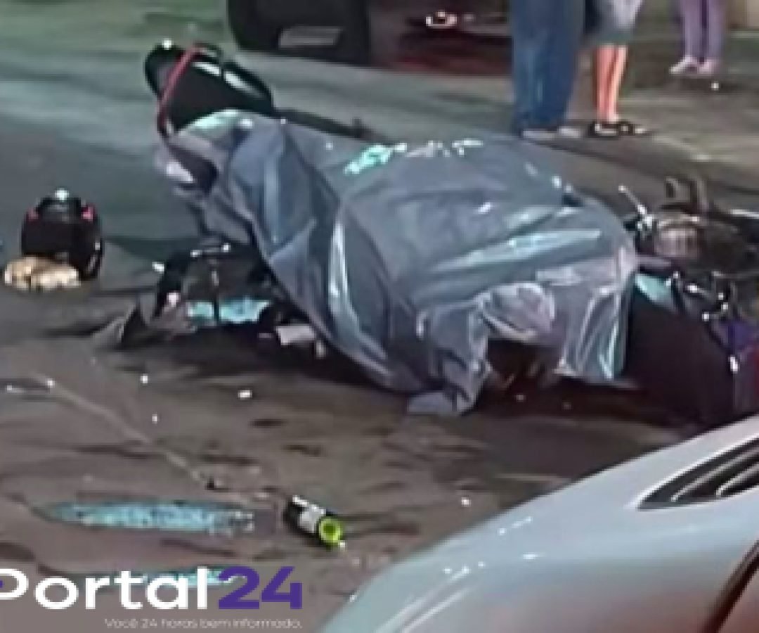 Colisão entre motocicletas deixa um morto e dois feridos em Guarapuava