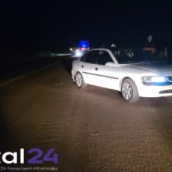 Colisão entre Vectra e Jeep mobiliza equipes na BR-369; veículos ficam destruídos