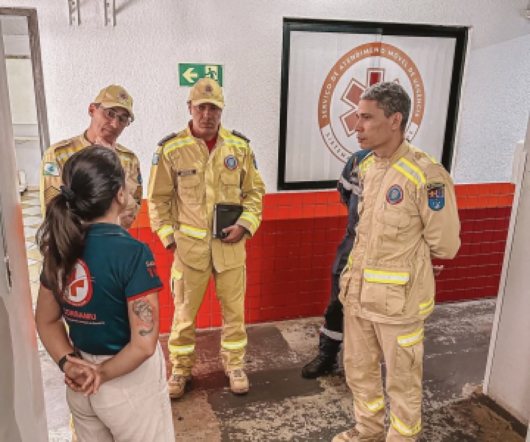 CONSAMU recebe 4º Grupo de Bombeiros para alinhamento de treinamentos