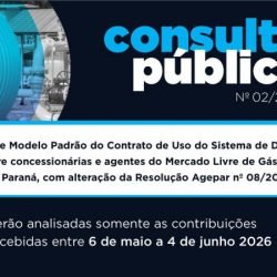 Agepar abre consulta pública para aprimorar modelo do Contrato de Uso do Sistema de Distribuição