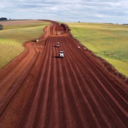 Novo Contorno Noroeste de Pato Branco tem avanços nos serviços de terraplenagem