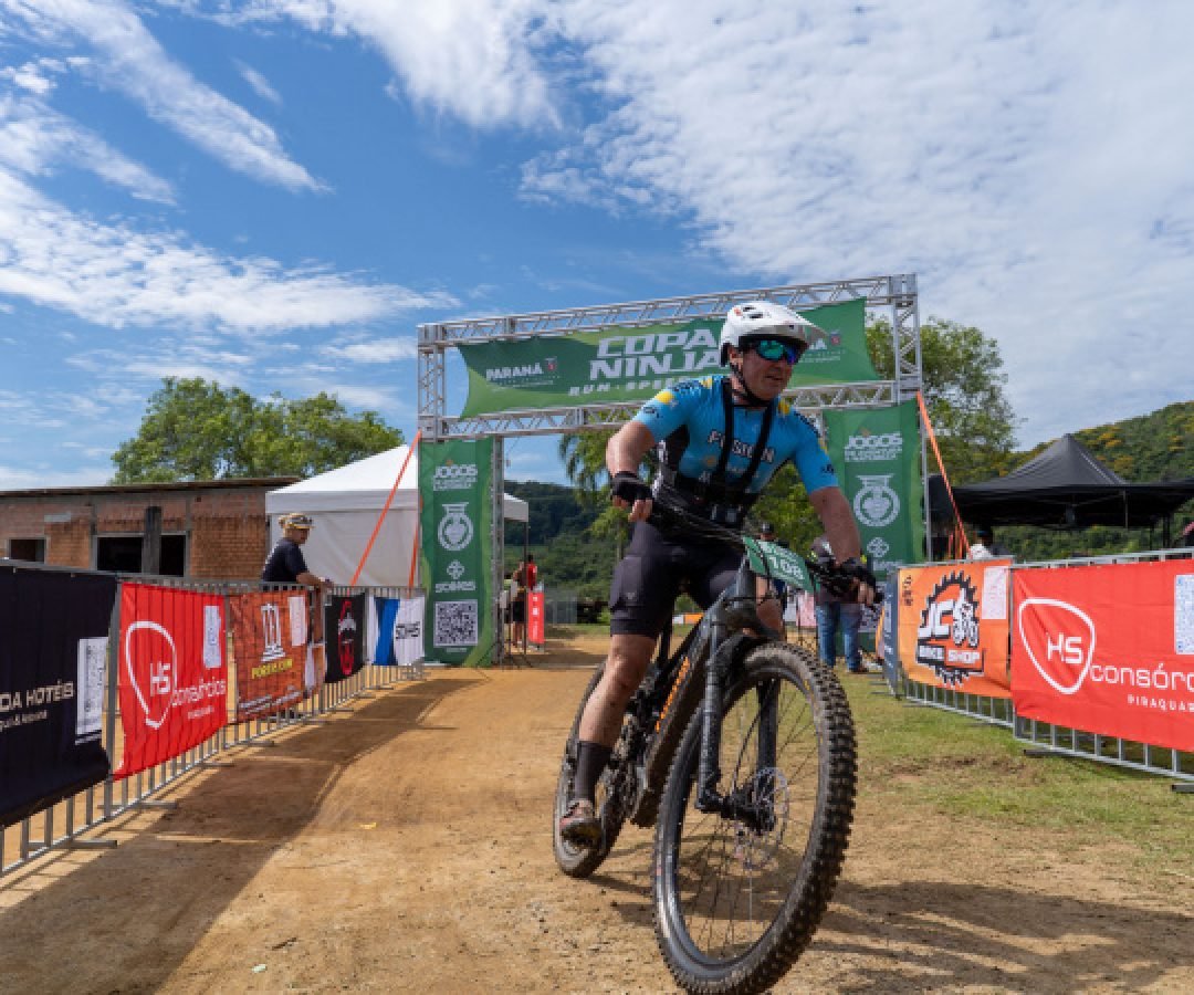Copa Ninja de Mountain Bike reúne 400 atletas em evento do Verão Maior em Paranaguá 