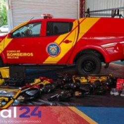 Corpo de Bombeiros recebe novos equipamentos em Toledo