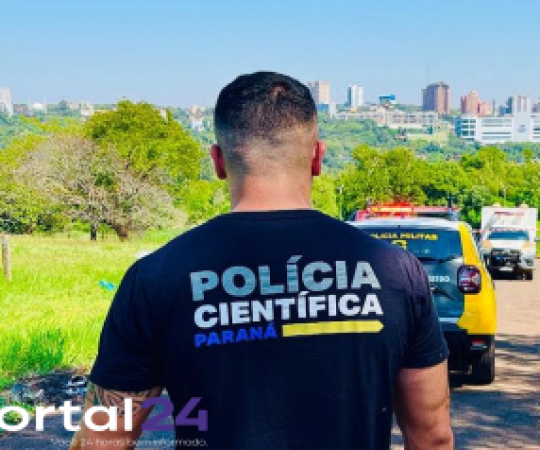 Corpo de homem com sinais de estrangulamento é encontrado em Foz do Iguaçu