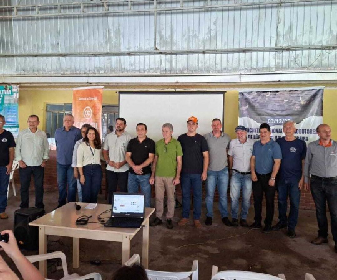 Com ações do IDR-Paraná, renda dos criadores de búfalos pode crescer 50% no Estado