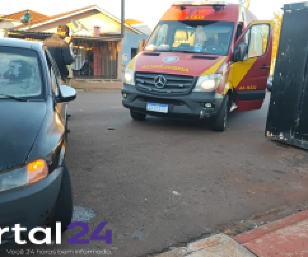 Criança é atingida por carro em bairro de Cascavel