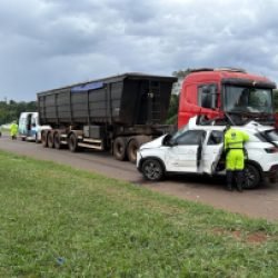 Criança morre em grave acidente na BR-277