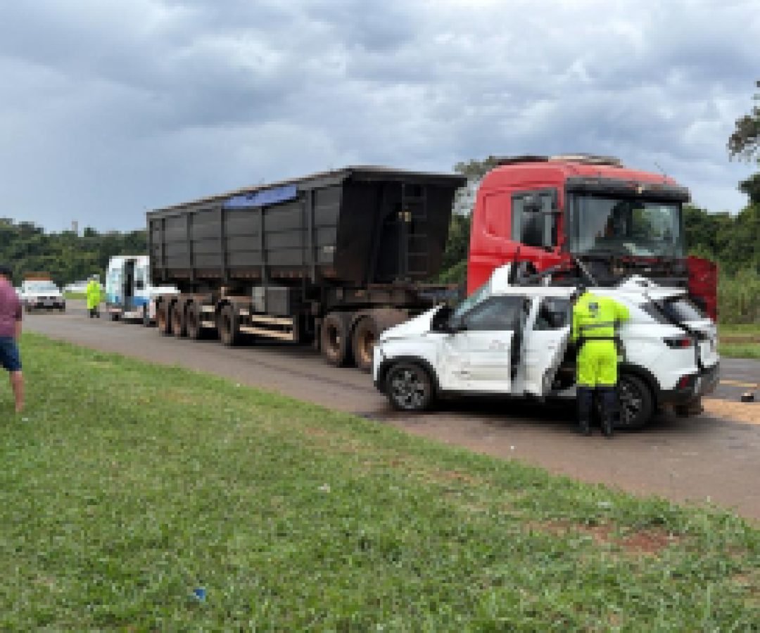 Criança morre em grave acidente na BR-277