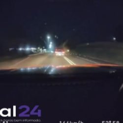 Criminoso foge da PRF, dirige na contramão e quase provoca tragédias na BR-277