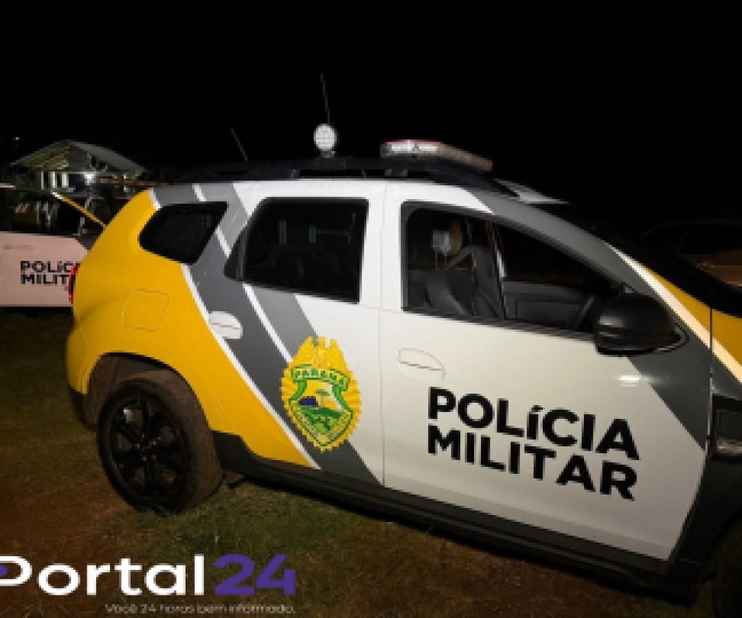 Criminosos atiram contra policiais durante roubo em residência rural em Paiçandu