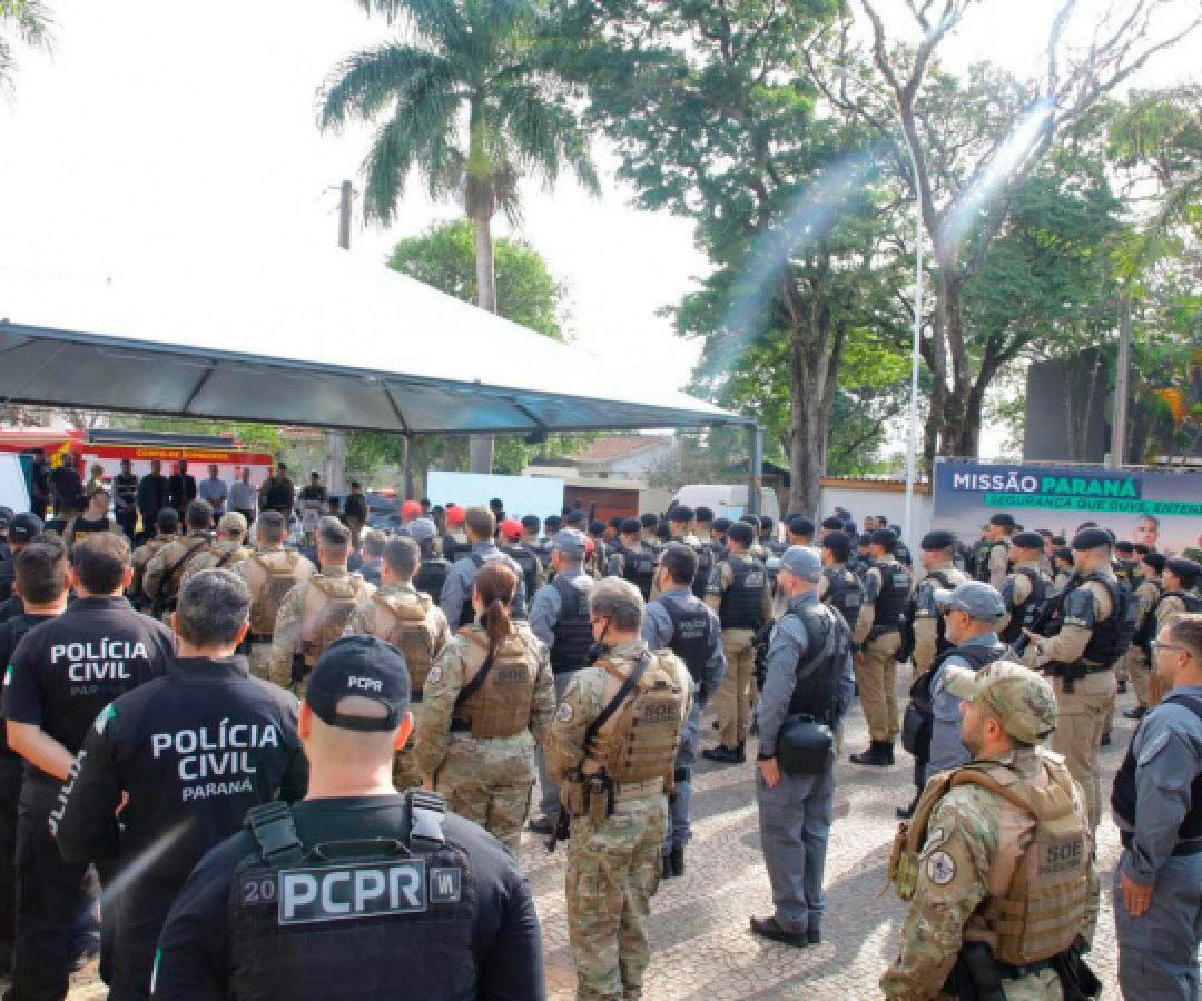 Curitiba recebe a sexta edição da Missão Paraná com integração das forças de segurança
