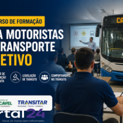 Curso reforça capacitação de motoristas do transporte coletivo em Cascavel