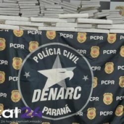 Delegada destaca apreensão de 1,4 tonelada de droga em ação conjunta em Cascavel