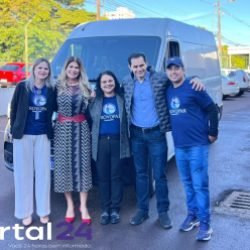 Deputado Marcio Pacheco entrega van zero quilômetro ao Provopar de Cascavel